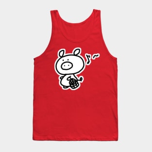 Shopping Boo the kawaii pig. Tank Top